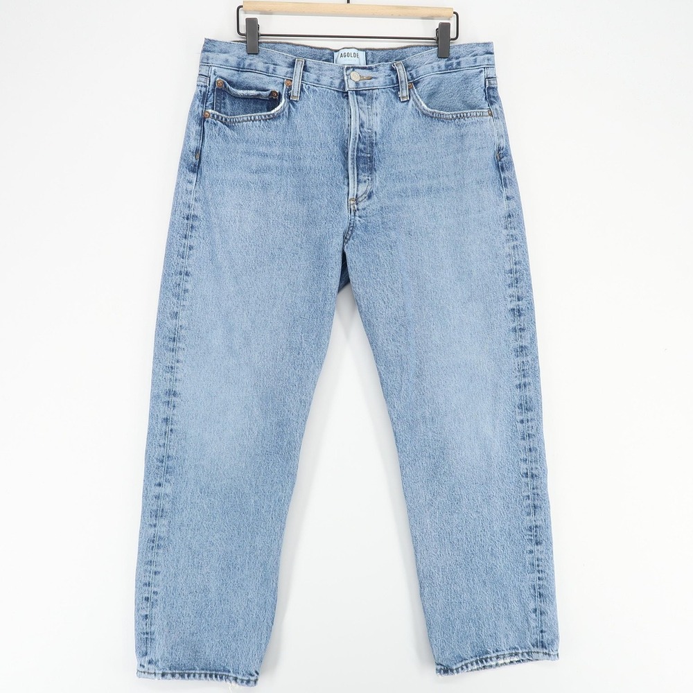 Agolde Light Blue wyman low slung Straight Leg Jeans